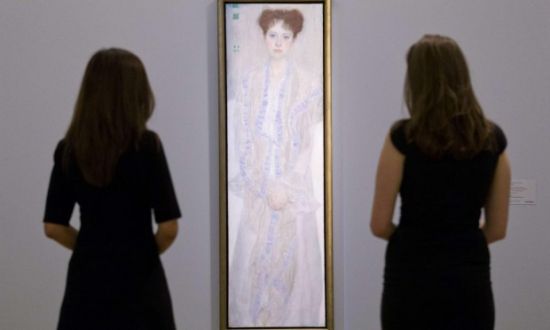 克里姆特画作拍出2480万英镑 成苏富比最大亮点